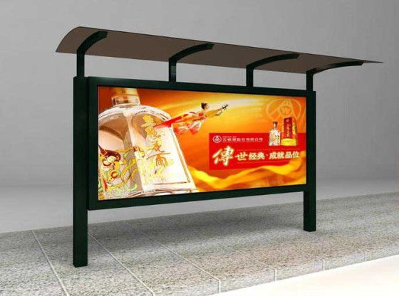候車亭換畫燈箱 城市風(fēng)景線的動態(tài)煥新